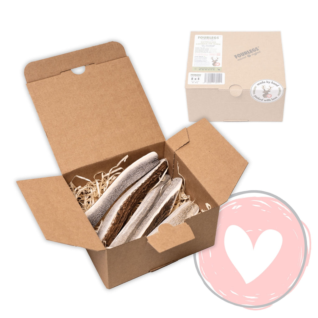 Natürlicher Kauspaß für Hunde aus 100% Hirschgeweih