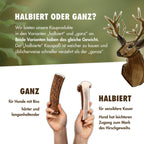 Natürlicher Kauspaß für Hunde aus 100% Hirschgeweih