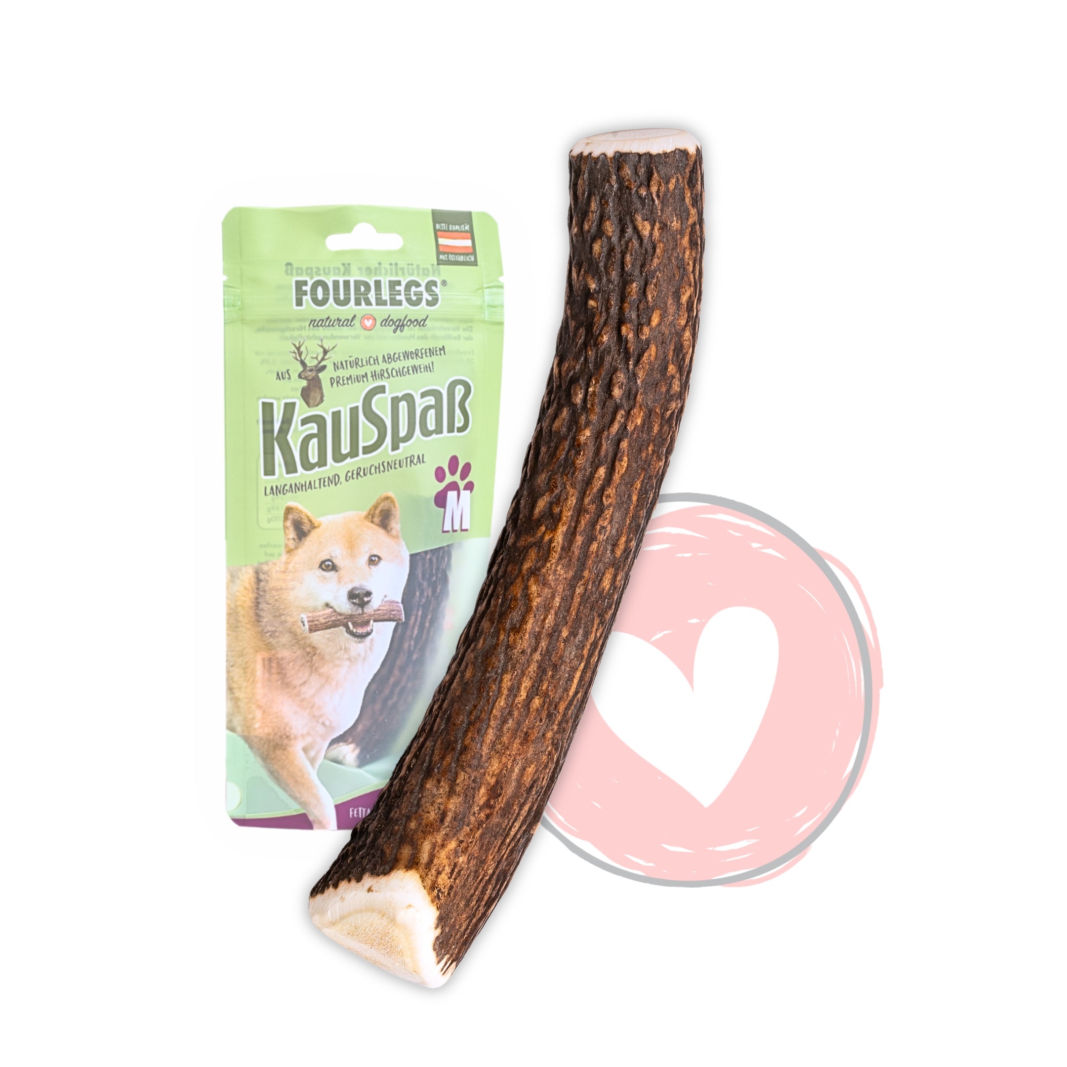 Natürlicher Kauspaß für Hunde aus 100% Hirschgeweih