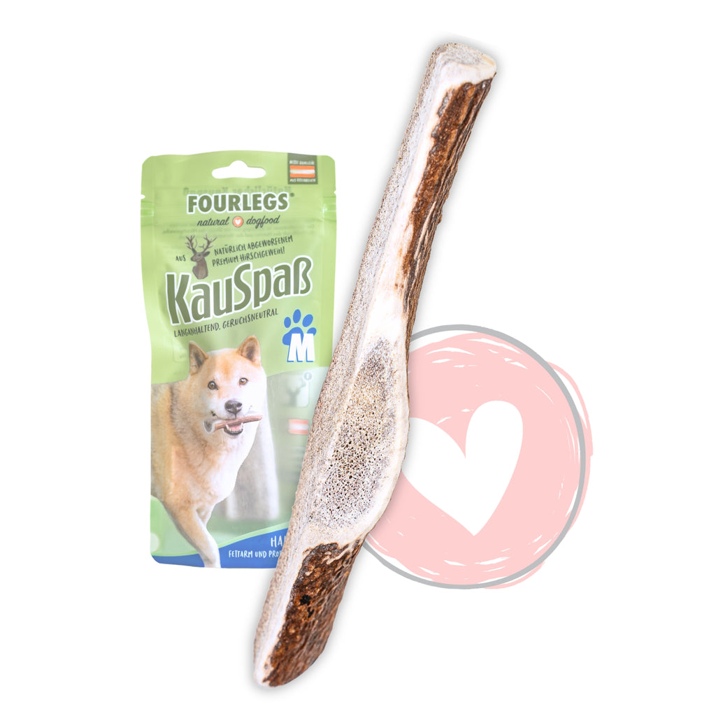 Natürlicher Kauspaß für Hunde aus 100% Hirschgeweih